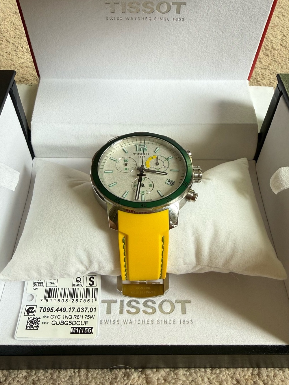 Tissot Quickster Football Chronograph T095.449.17.037.01 - Picture 4 of 8